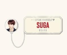 SY JPN SUGA Chain Badge